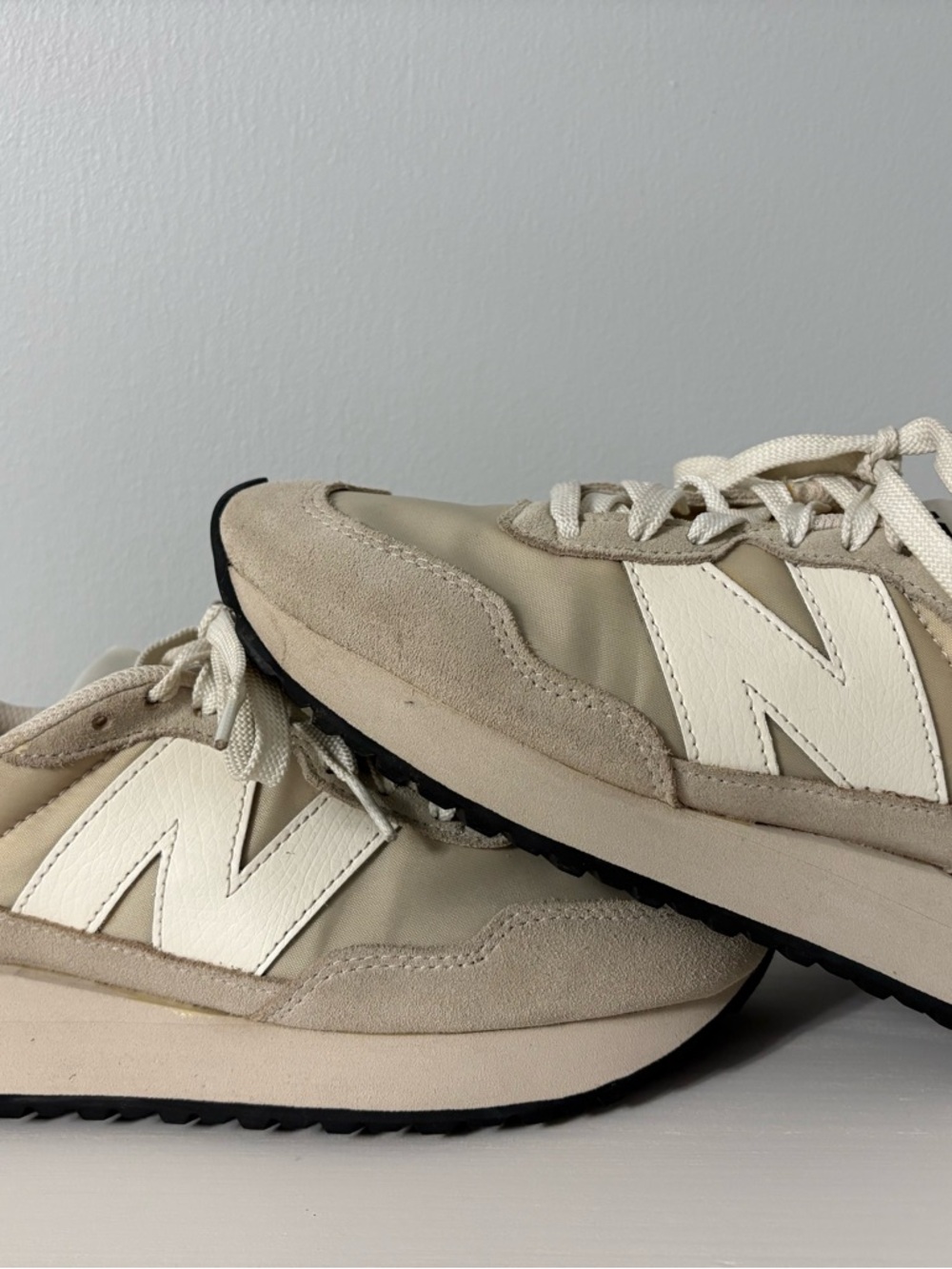 New Balance 237 Moonbeam Sea Salt Retro Lifestyle Sneakers - Women’s Size 8 - Picture 9 of 10